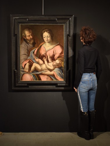 17th century - &quot;Holy Family&quot; Emiliano-Romagna school of the 17th century